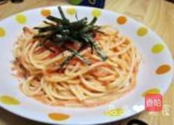 和风明太子意面的做法图解9