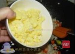虾仁白果蛋炒饭的做法图解15