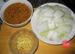 虾皮炒冬瓜片的做法图解2