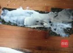 紫菜面包糯米卷的做法图解2