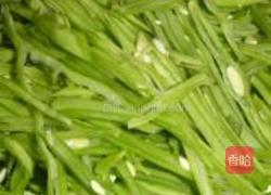 炒芸豆丝的做法图解2