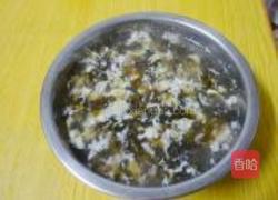 紫菜海米蛋花汤的做法图解6