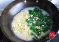 黄豆芽菠菜汤的做法图解6