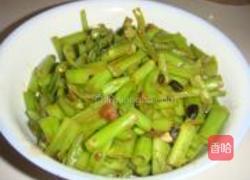 空心菜梗的做法图解4