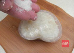 爱心莲肉糕的做法图解7