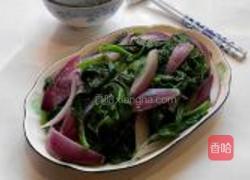 洋葱炒潺菜的做法图解6