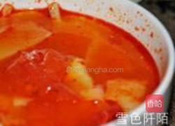 酸汤猪脚的做法图解6