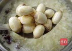 红毛丹糯米莲子粥的做法图解7