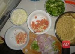 蟹腿意粉的做法图解1