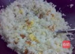 蟹子虾米蛋炒饭的做法图解8