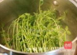 培根凉拌豌豆苗的做法图解5