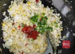 酸包菜剁椒炒饭的做法图解7