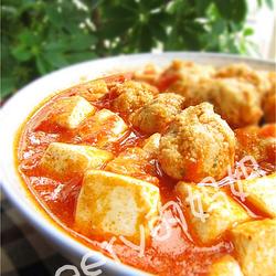 茄汁肉圆豆腐的做法[图]