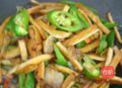 花肉炒香干的做法图解5