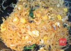家常鲜河虾炒粉的做法图解8