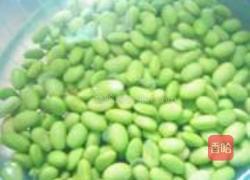 咸菜炒毛豆的做法图解4