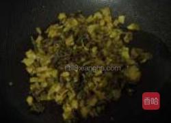 咸菜炒毛豆的做法图解6