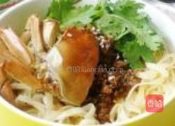 蟹香炸酱面的做法图解10