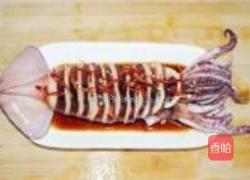 油泼鱿鱼的做法图解4