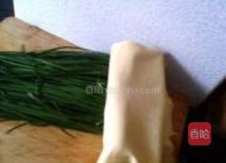 干豆腐炒韭菜的做法图解1