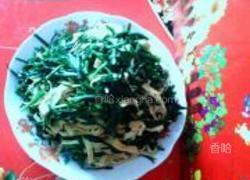 干豆腐炒韭菜的做法图解9