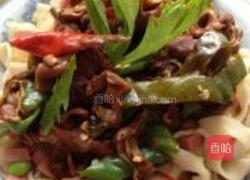 肥肠盖浇玉带面的做法图解11