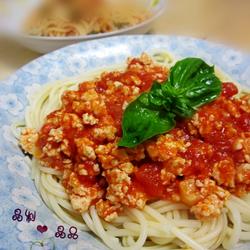番茄鸡蓉意面的做法[图]