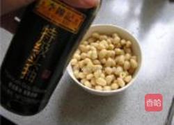 老醋拌花仁的做法图解2