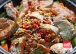 焖锅鮰鱼的做法图解6