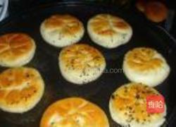 黑芝麻核桃仁红糖饼的做法图解7