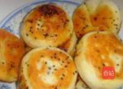 黑芝麻核桃仁红糖饼的做法图解8