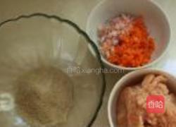 吮指鸡肉饼的做法图解2