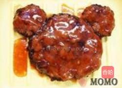 小熊汉堡肉饼的做法图解9
