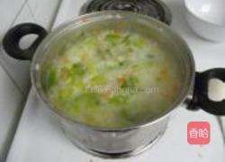 简单蔬菜粥的做法图解5