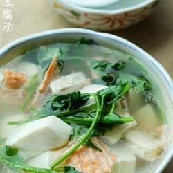 三文鱼豆腐汤的做法[图]