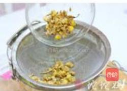 百合三花粥的做法图解4