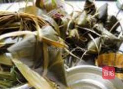 紫薯黄米粽子的做法图解10
