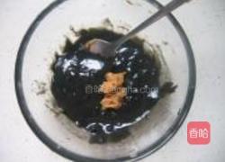 蒜泥麻酱拌落苏的做法图解4