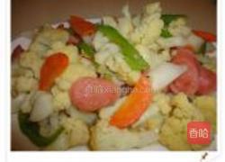 多彩菜花的做法图解6