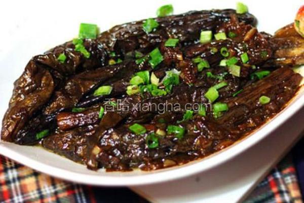 酱烧茄子