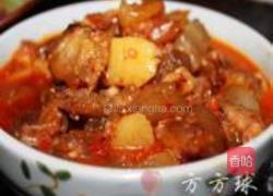 牛窝骨炖土豆的做法图解5