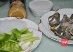 咖喱蟹粉的做法图解1