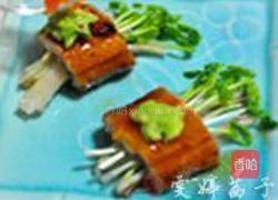 鳄梨鳗鱼五彩卷的做法图解2