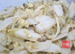 蔥炒白果干的做法图解7