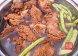 排骨豆角粘卷子的做法图解3
