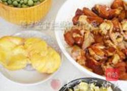 彩蔬烩鸡油饭的做法图解1