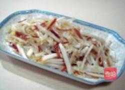 蟹干炒白菜的做法图解6