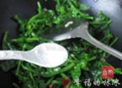 香辣油菜心的做法图解4