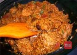 瓦堡梅香鸡饭的做法图解8