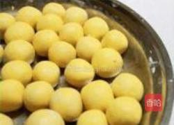双色南瓜麻团的做法图解9
